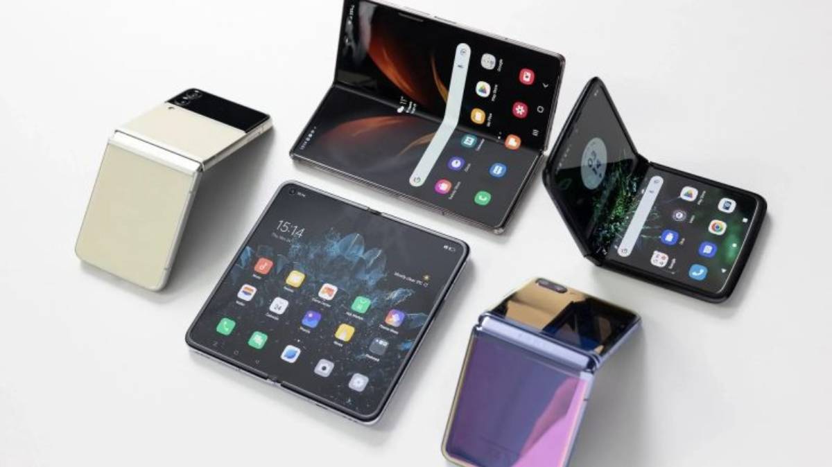 Nouveau smartphone pliant Samsung pas cher