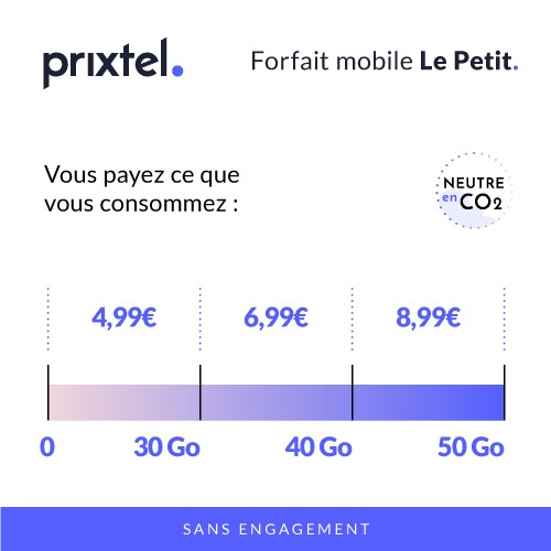 forfait prixtel le petit 30 Go