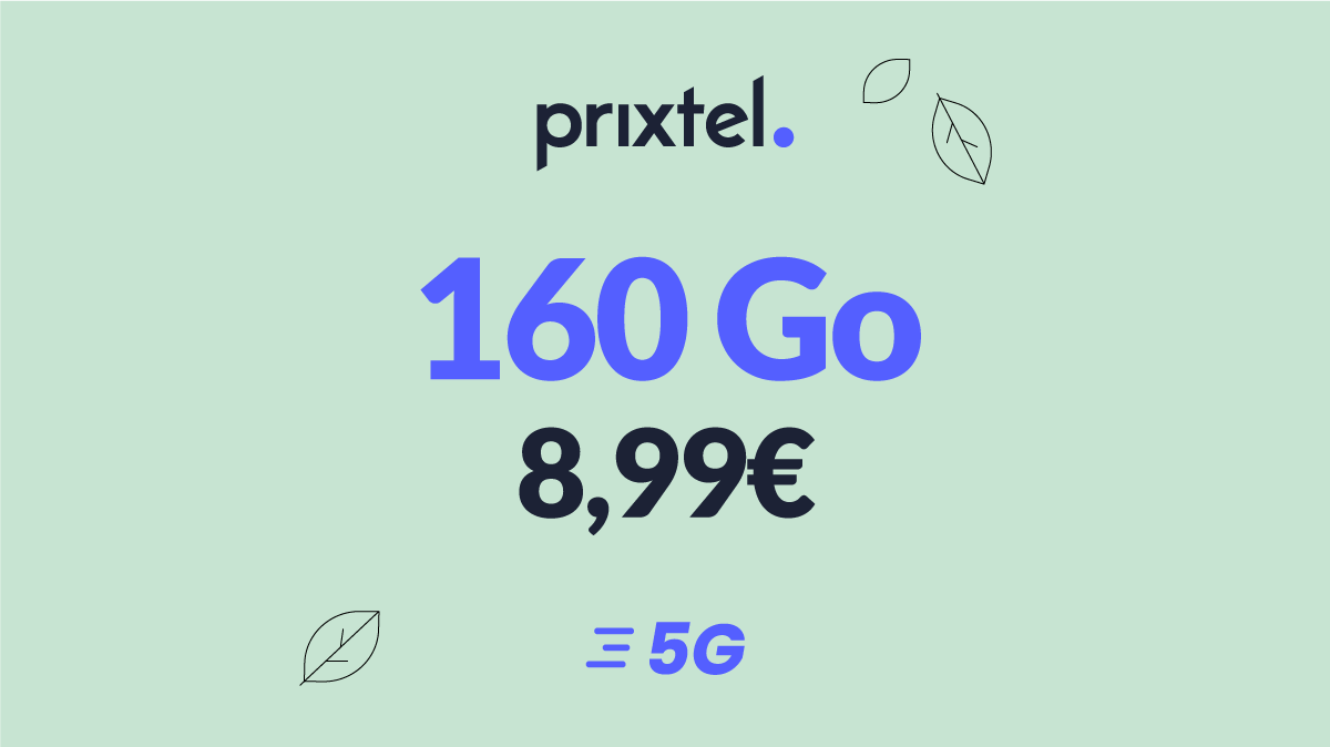 Forfait Le grand 160 à 200 Go Prixtel