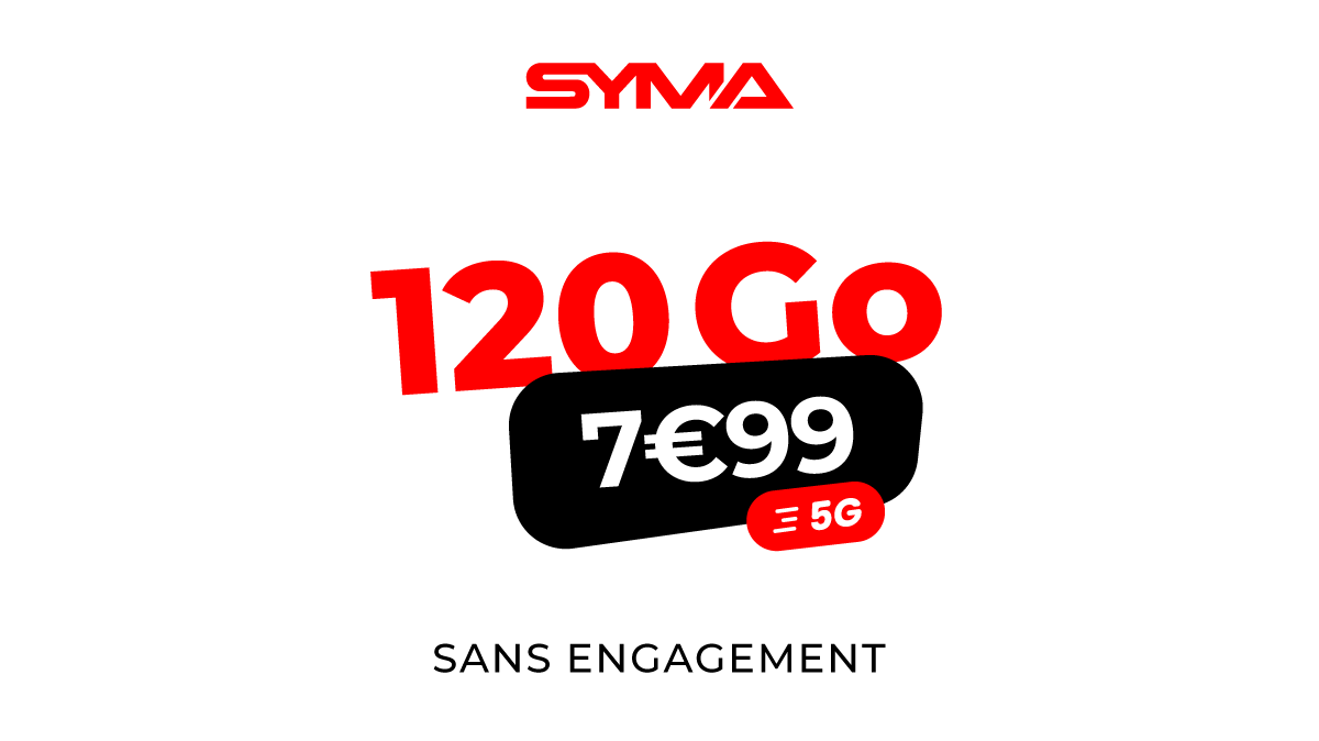 Forfait Le Sept 120 Go Syma Mobile