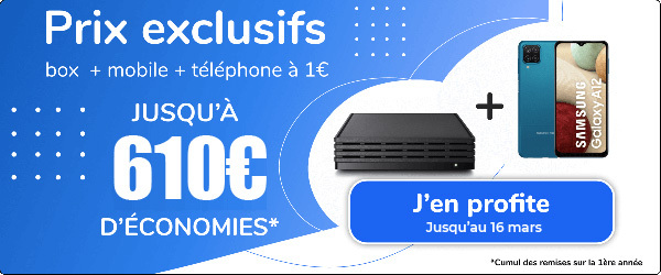 vente privée box + mobile + smartphone 1 euro