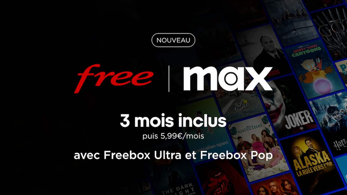 NOUVEAU ! Max, la nouvelle plateforme de streaming, est inclus 3 mois avec les offres Freebox