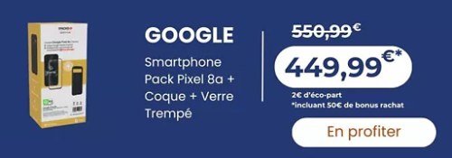 Google pixel 8a boulanger