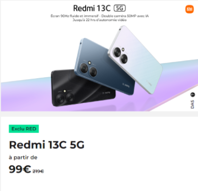 Redmi 13C RED