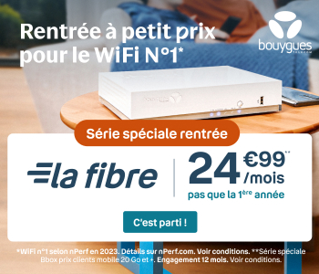 promo bbox serie speciale rentrée